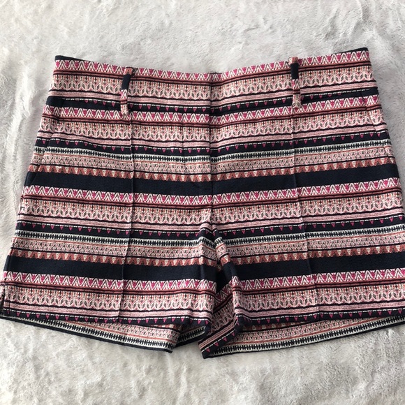 NWT Loft Jacquard Riviera Shorts Sz 4 - Picture 1 of 5